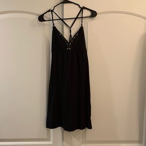 American Eagle black dress.